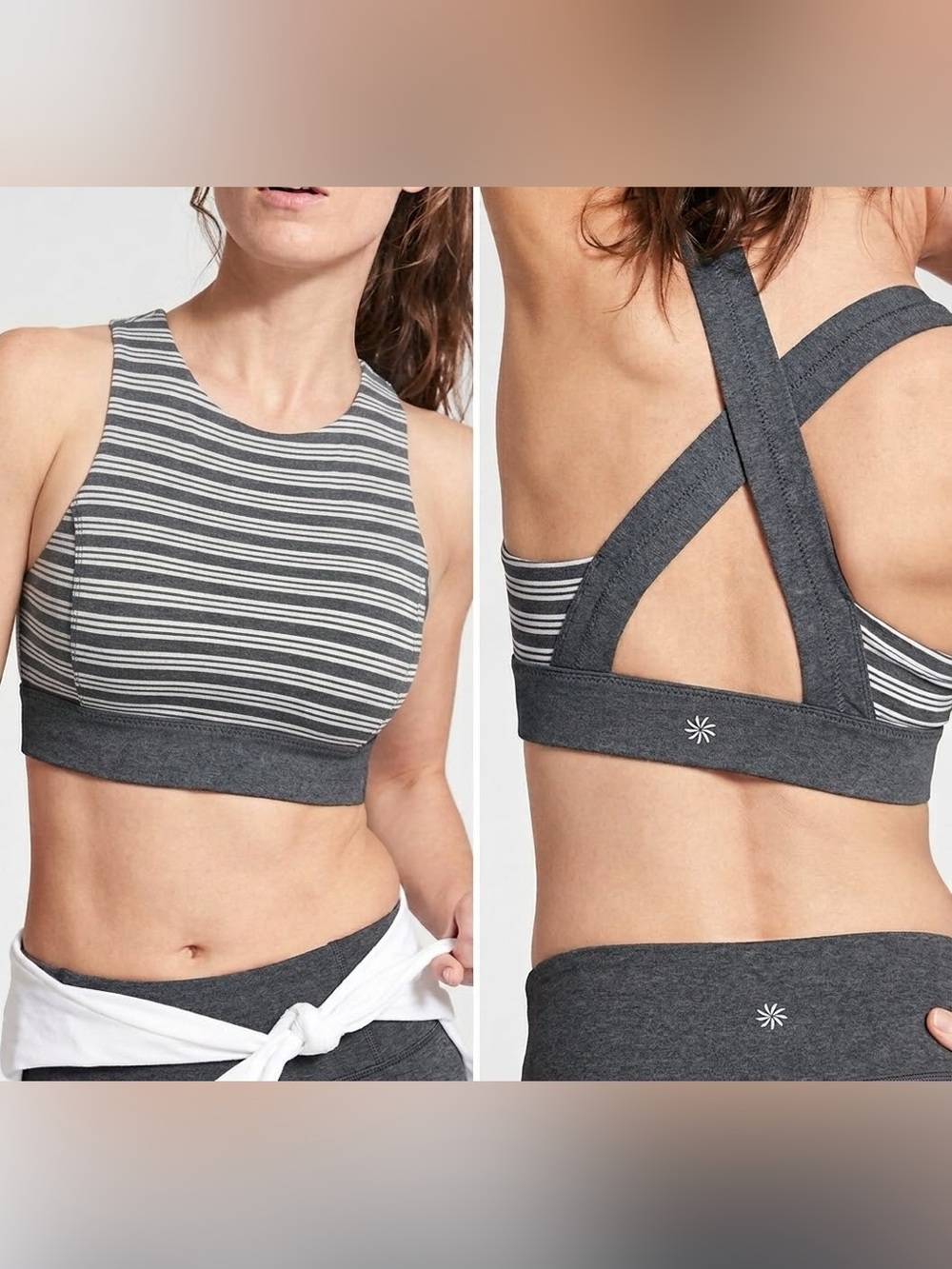 Athleta Deep Breath Sports Bra Small